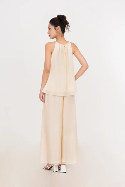 Cloud Drift Pants – Quần dài ống suông lụa