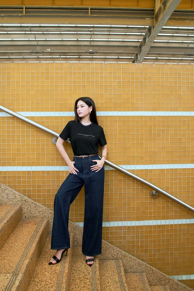 Freedom Blue Jeans - Quần demin ống suông