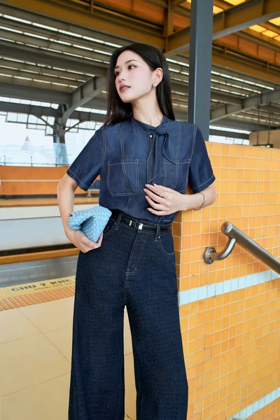 Wide Leg Jeans - Quần Denim ống suông