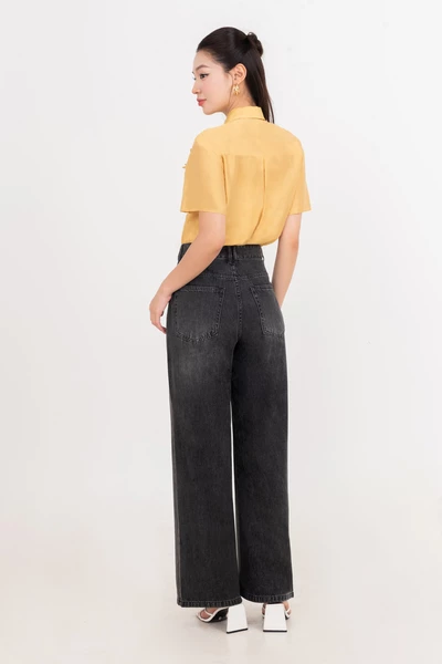 Floral Tencel Shirt - Áo Sơ Mi Tencel hoa nổi