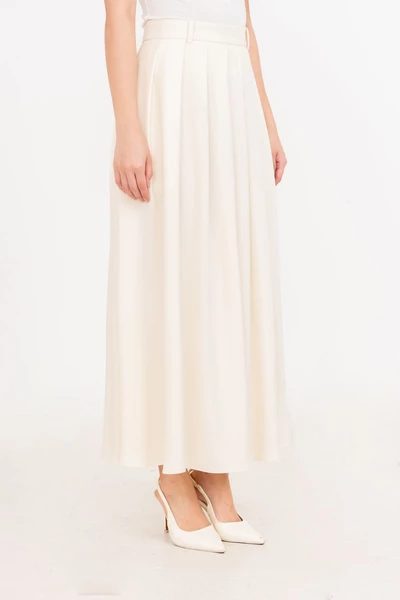 Pleated Flowy Skirt - Chân váy Tuytsi