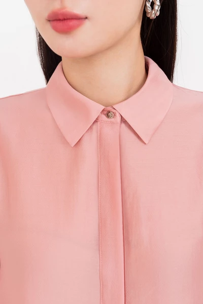 Blossom Tencel Shirt – Áo sơ mi đính hoa
