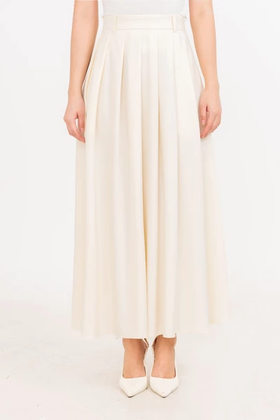 Pleated Flowy Skirt - Chân váy Tuytsi