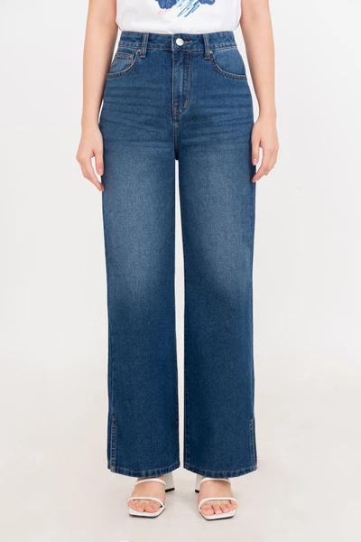 Moves Jeans - Quần Denim ống suông
