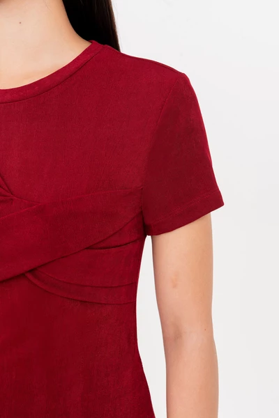 Textured Knit Top - Áo thun ôm