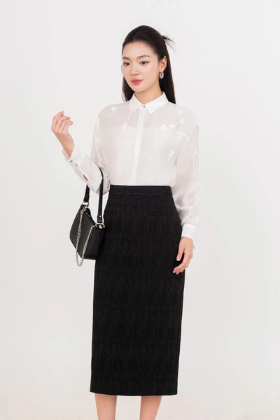 Urban Sleek Skirt - Chân váy bút chì