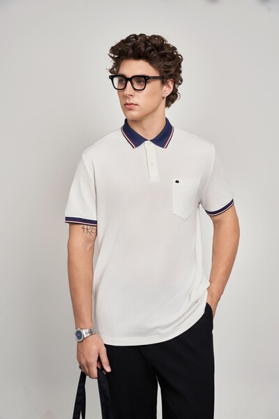 Áo polo Regular phối màu