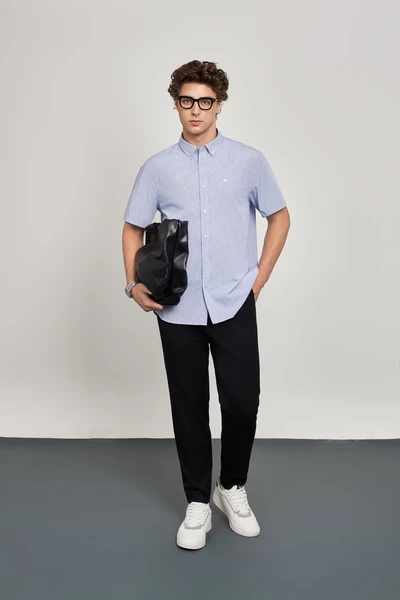 Áo sơ mi Bamboo Regular tay ngắn