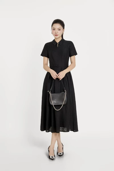 Uban Passion Dress - Đầm lụa cổ đức