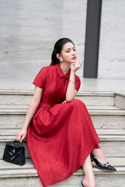 Uban Passion Dress - Đầm lụa cổ đức