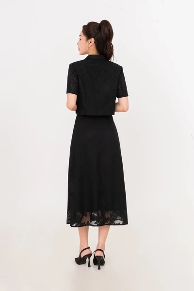 Obsidian Skirt - Chân váy ren xòe