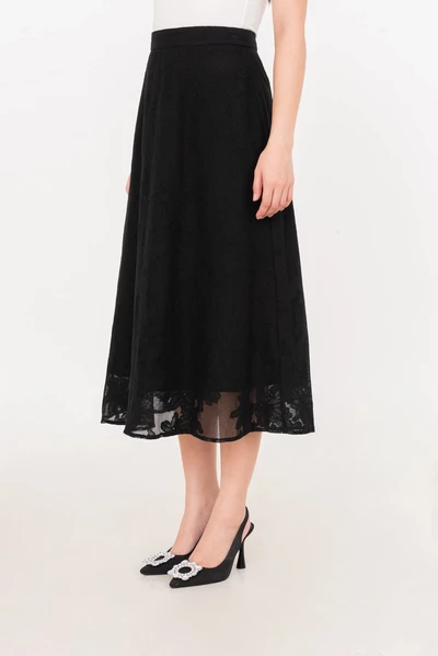 Obsidian Skirt - Chân váy ren xòe