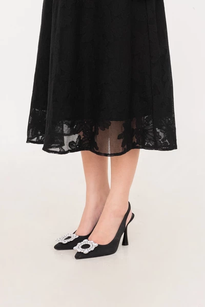 Obsidian Skirt - Chân váy ren xòe
