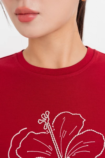 Bloom Softly Tee - Áo thun cotton