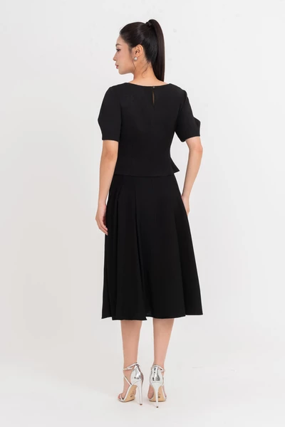 Linen Flare Skirt - Chân váy xòe