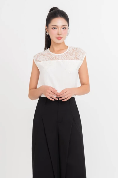 Linen Wide Pants - Quần dài suông
