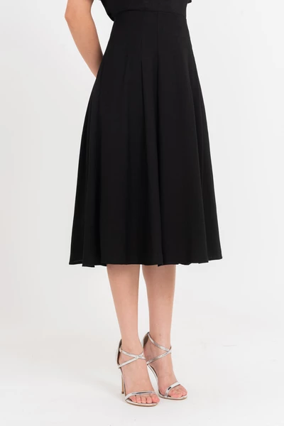 Linen Flare Skirt - Chân váy xòe