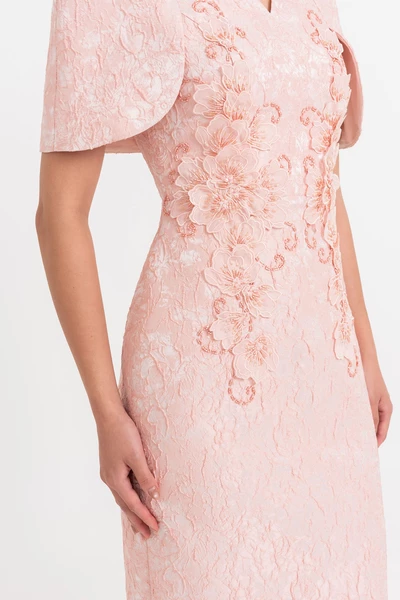 Blossom of Grace Dress - Đầm dạ hội Jacquard