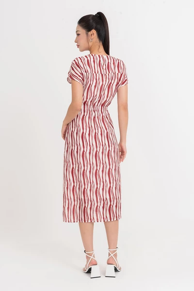Pretty Flow Dress - Đầm lụa tay hến