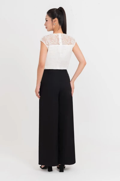 Linen Wide Pants - Quần dài suông