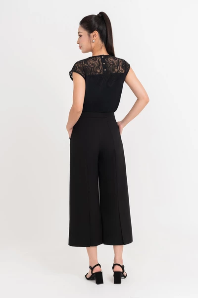 Lace Summer Top - Áo kiểu phối ren