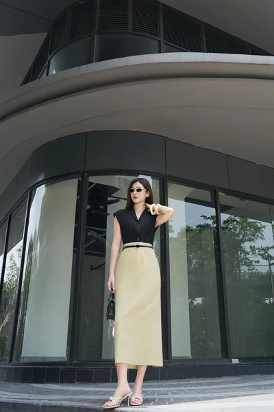 Soft IVY Top - Áo sơ mi dáng Vest