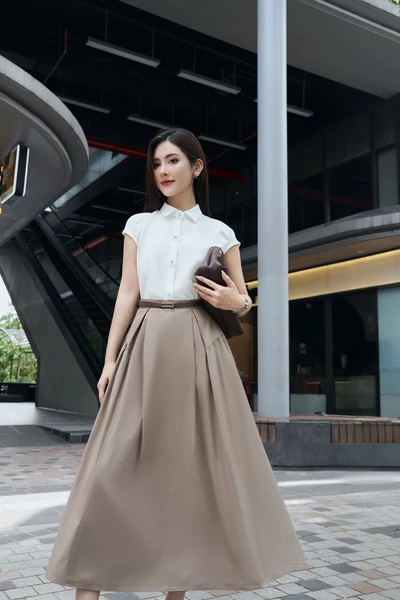 Floral Charm Shirt - Áo sơ mi lụa