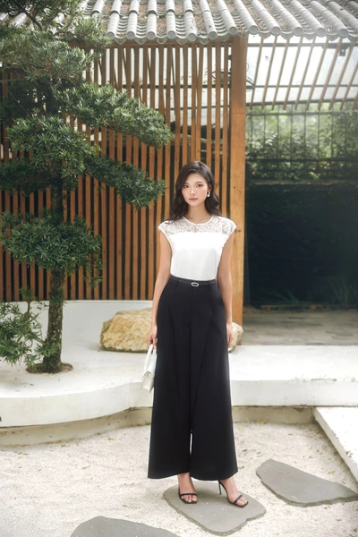 Linen Wide Pants - Quần dài suông