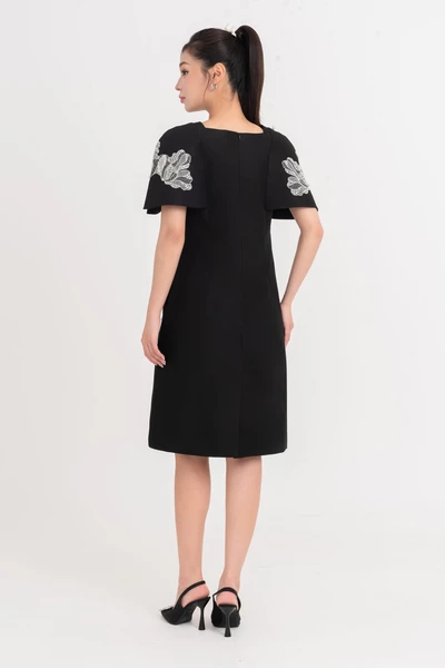 Embroided Blossom - Đầm dạ hội Organza