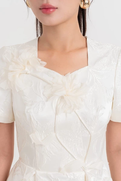 Noir Floras - Đầm dạ hội Organza