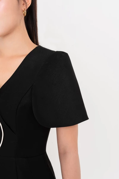 The Noir Bloom Dress - Đầm dạ hội