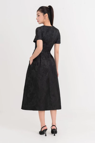 Noir Floras - Đầm dạ hội Organza