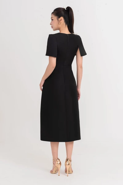 The Noir Bloom Dress - Đầm dạ hội