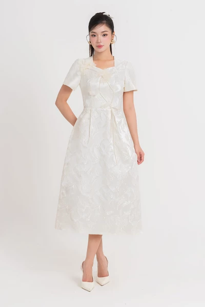 Noir Floras - Đầm dạ hội Organza