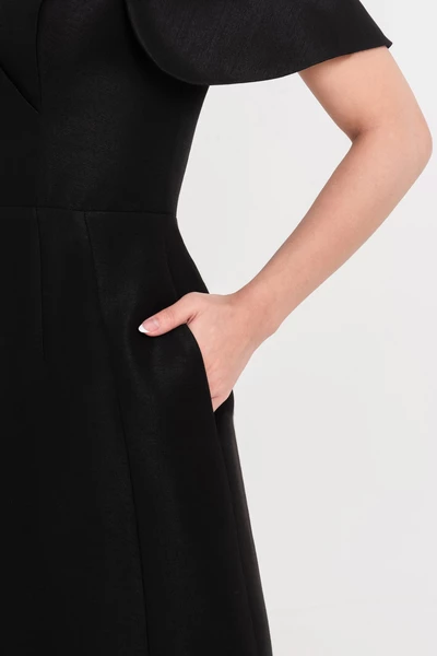 The Noir Bloom Dress - Đầm dạ hội