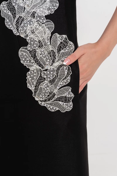 Embroided Blossom - Đầm dạ hội Organza
