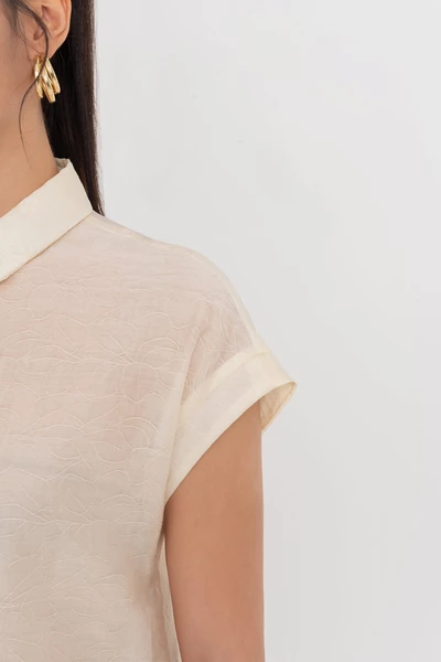 Ivory Blouse - Áo sơ mi Tencel