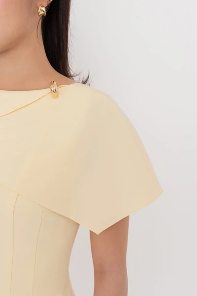 Shoulder Midi Dress - Đầm ôm Tuytsi