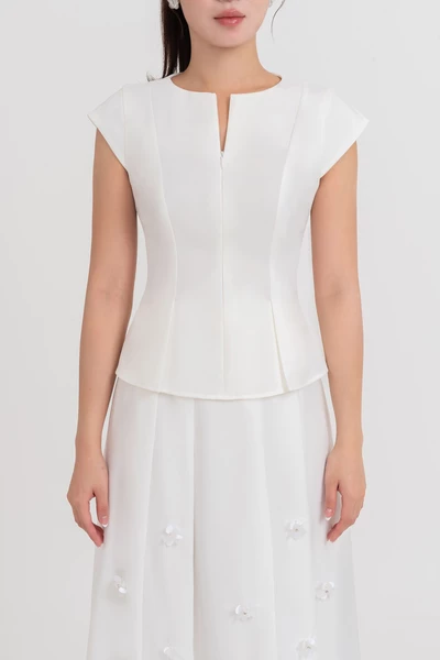 Grace Peplum Top - Áo kiểu Tuytsi
