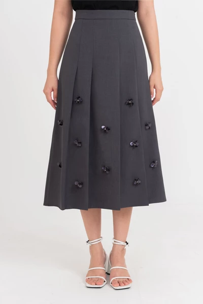 Grace Bloom Skirt – Chân váy hoa 3D