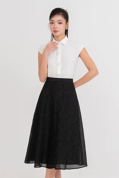 Mystic Midi Skirt – Chân váy họa tiết