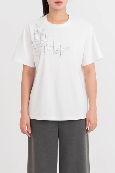 Blossom Spark Tee - Áo thun Cotton