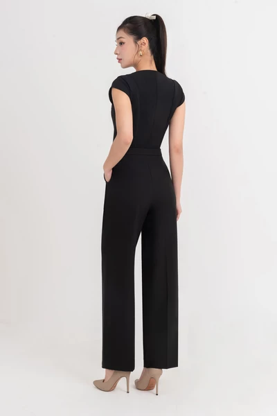Charm Wide Pants – Quần Tuytsi ống đứng