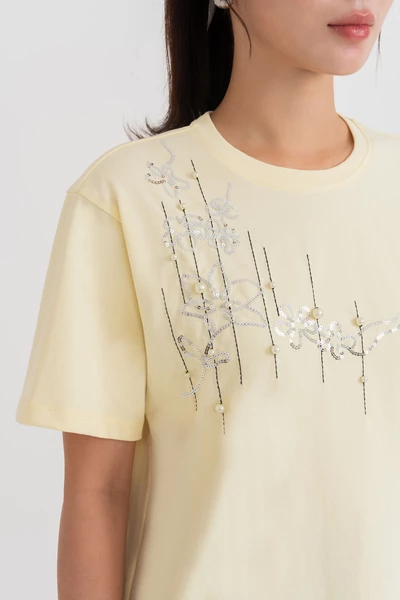 Blossom Spark Tee - Áo thun Cotton