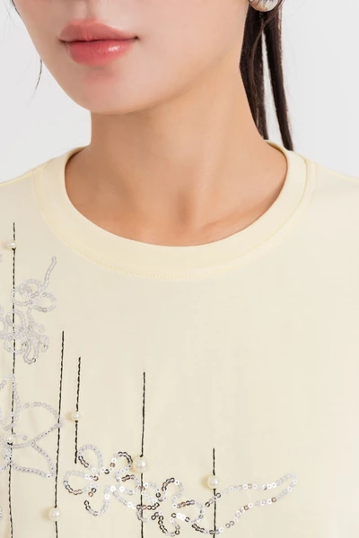 Blossom Spark Tee - Áo thun Cotton