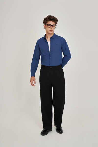 Áo sơ mi kẻ tay dài