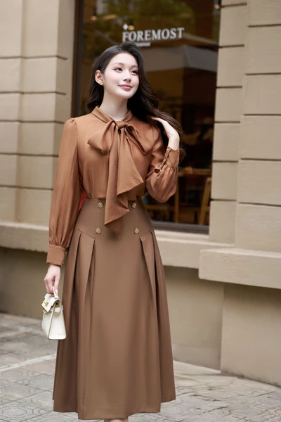 Chân váy xòe Retro Chic