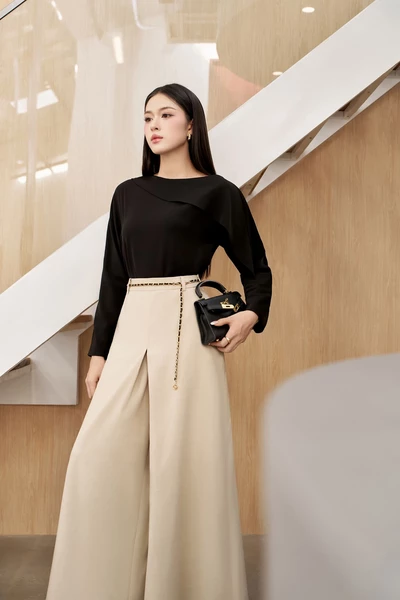 Quần âu ống rộng Tuytsi