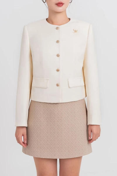 Áo khoác Tweed Elegance