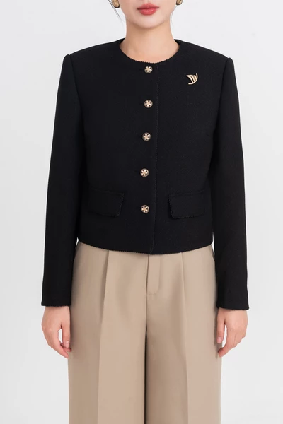 Áo khoác Tweed Elegance